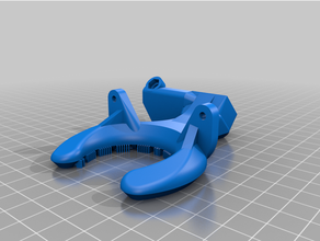 improved cooler i3mega 3d printer parts anycubic fanduct circular 3d print model - Mito3D