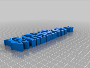 corazón 3d impresión letras amor 3d print model - Mito3D