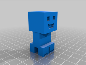 contento bebé enredadera modelos Minecraft 3d print model - Mito3D