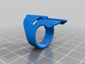 espartano leme dedo anel 3d impressão 3d print model - Mito3D