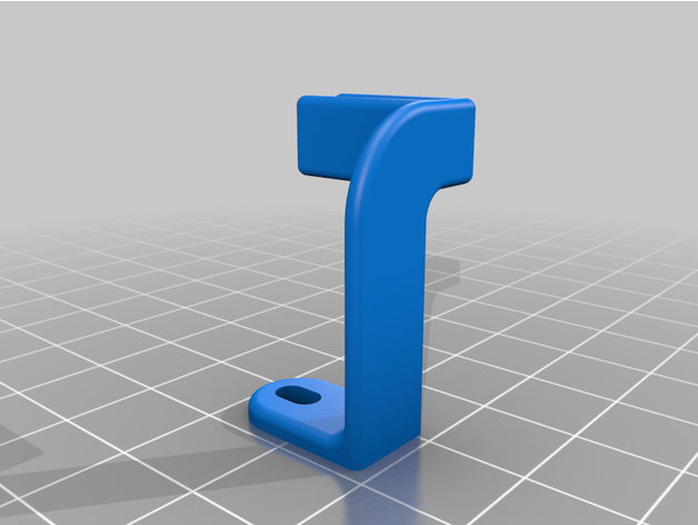 flashforge guider ii ribbon support arm 3d printer accessories 2 cable clip 3D print model - Mito3D