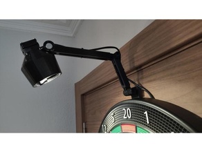 actively cooled downlight stand decor gu53 lamp holder mr16 3d print model - Mito3D