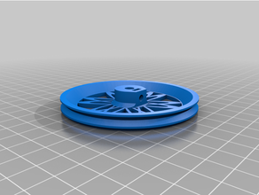 escarnabot rueda dise flor 3d impression 3d print model - Mito3D