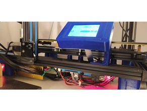 mounting plates original geeetech gtm32 pro pcb lcd 3d printer parts a30 3d print model - Mito3D