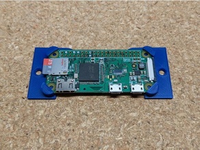 rasberry pi minimalist mount electronics rasbpi raspberry raspi 3d print model - Mito3D