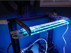 ikea diodo LED montar ender 3 3d impresora accesorios tira 3d print model - Mito3D