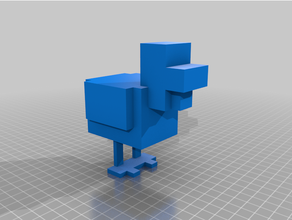 Minecraft poulet jouets Jeux 3d print model - Mito3D