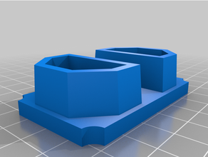 terrazza divano gamba cap sostituzione parti 3d print model - Mito3D