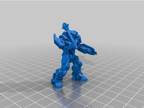 Tinyrobotsinabox collection abrégé Jeux américain mecha combatmech Fighttech 3d print model - Mito3D