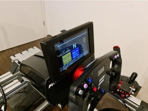 fanatec csl elite google nexus 7 2013 holder case video games simracing tablet 3d print model - Mito3D
