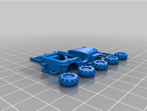 willys 1 72 hobby 3d print model - Mito3D