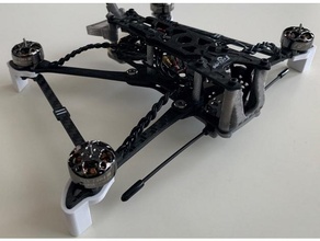 flywoo explorer lr landing gear arm protector 3d print model - Mito3D