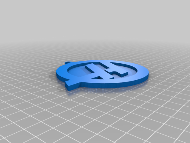 haas keychain 3d printing keychains formula formula1 1 3D print model - Mito3D