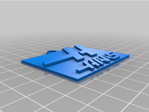 haas porte clés 3d impression formule formula1 1 3d print model - Mito3D