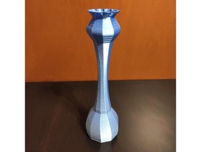 wasted time vase 3 containers flower mode 3d print model - Mito3D