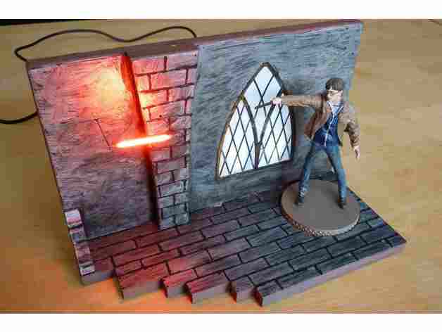 Harry vasaio diorama mortale doni Modelli Potter guidato 3D print model - Mito3D