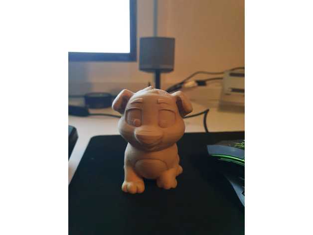 er cão 3d impressão 3D print model - Mito3D
