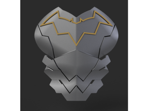 batman sombre détective armure accessoires cosplay accessoire soutenir 3d print model - Mito3D