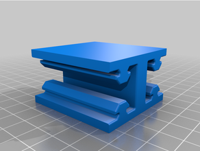 slot extrusion join 3d printer parts 3d print model - Mito3D