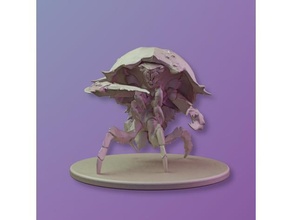 mirelurk ausfallen 4 Kreaturen Dungeons Drachen Miniatur 3d print model - Mito3D
