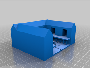 grec maison bâtiments structures 3d print model - Mito3D