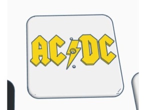 modular trailer hitch faceplate - acdc automotive 3d print model - Mito3D