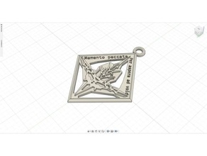 charm guilty crown signs & logos anime symbol 3d print model - Mito3D