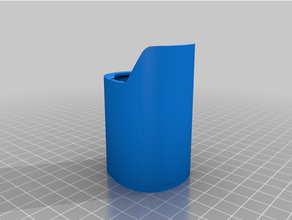 bosch blau 12v battery adapter holder 3d printing professional 3d print model - Mito3D