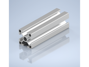 aluminium profile 30x30x1000 500 400 300 200 100 50 3d printer parts autodesk inventor 3d print model - Mito3D