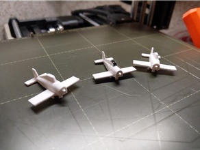 tente construction jouet avion jouets 3d print model - Mito3D