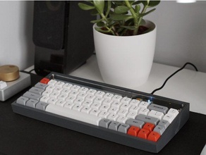 discipline 65 case electronics keyboard mechanical 3d print model - Mito3D