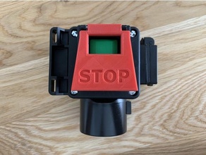 emergency button tripus safety switch parts aus sicherheitsschalter 3d print model - Mito3D
