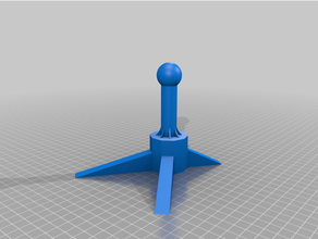 basic base arachnid task lamp household supplies 3d print model - Mito3D
