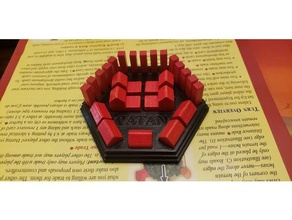 catan piece holder games pieces settlers 3d print model - Mito3D