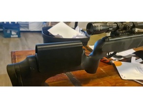comb height adjuster rifle 3d printing bearproof bear proof precision 3d print model - Mito3D