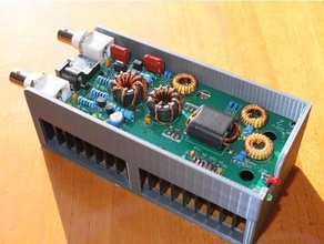qrp labs qcx-pa2 amplifier case electronics 3d print model - Mito3D