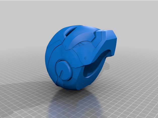 Demir adam büst modeller 3D print model - Mito3D