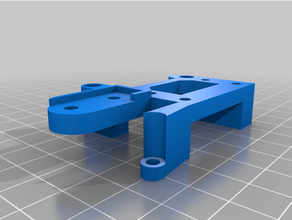 anycubic mega - 10mm-gantry adapter hero gen5 3d printer parts 3d print model - Mito3D