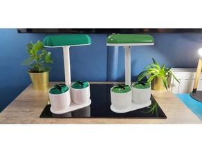 iqgarden v4 outdoor & garden fresh herbs green house grow kitchen plant save planet vegetable 3d print model - Mito3D