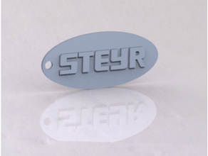 Steyr llavero llaveros Steyr 3d print model - Mito3D