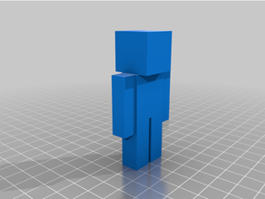 Minecraft Steve Modelle 3d print model - Mito3D