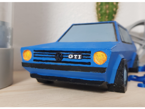 golf gti firmar logo señales logos Volkswagen vw 3d print model - Mito3D