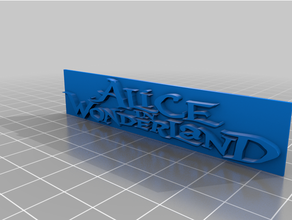 alternative basis alice wonderland cheshire cat silhouette lamp 3d printing led strip 3d print model - Mito3D