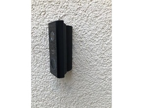 eufy video doorbell 2k battery-powered - 45 degree wallmount replacement parts 3d print model - Mito3D