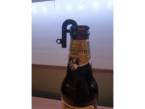 lucas schinkel porte clés 3d impression adt Bière bouteille bière souffler paille 3d print model - Mito3D