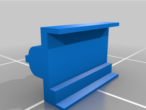 Velux cortina suporte substituição partes 3d print model - Mito3D