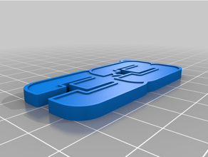 max verstappen 33 porte clés 3d impression 3d print model - Mito3D