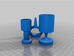 lamps vase 3d printing 3d print model - Mito3D