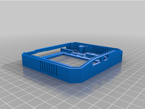 Argon extern ssd Base Einschluss 3d print model - Mito3D