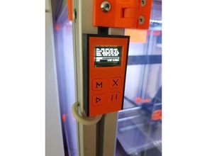 octoprint control panel remixed 45 mm bosch 3d printer accessories 3d print model - Mito3D
